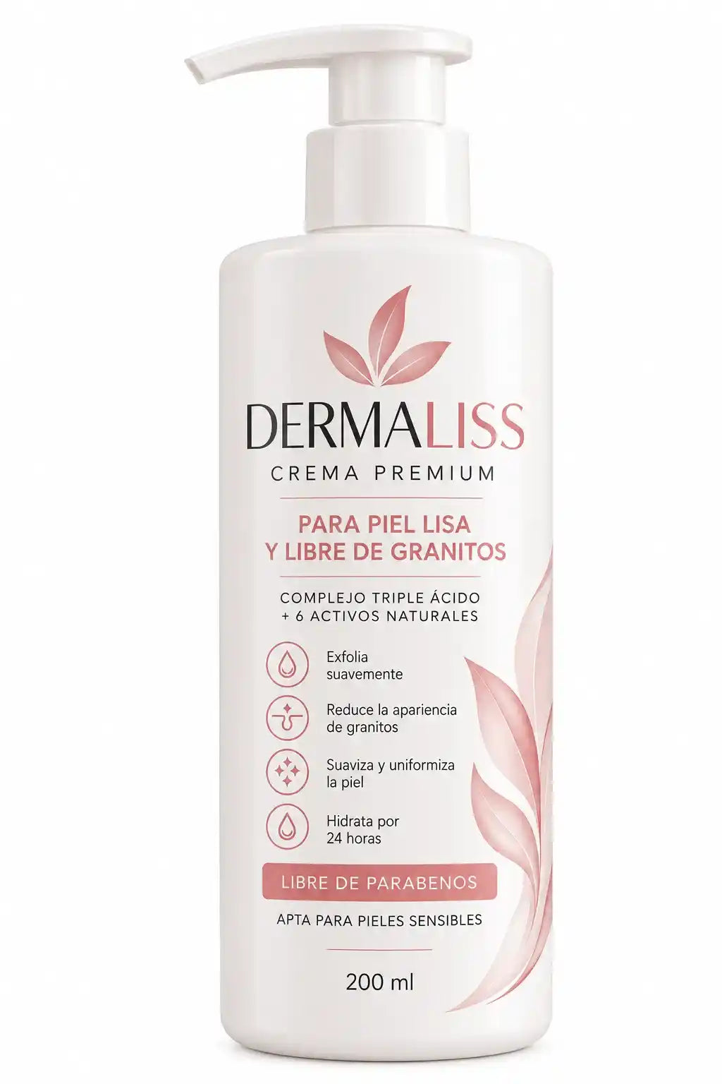 DERMALISS – Crema Premium para Piel Lisa y Libre de Granitos