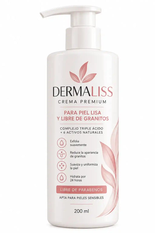 DERMALISS – Crema Premium para Piel Lisa y Libre de Granitos